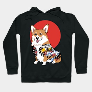 Yakuza Corgi Hoodie